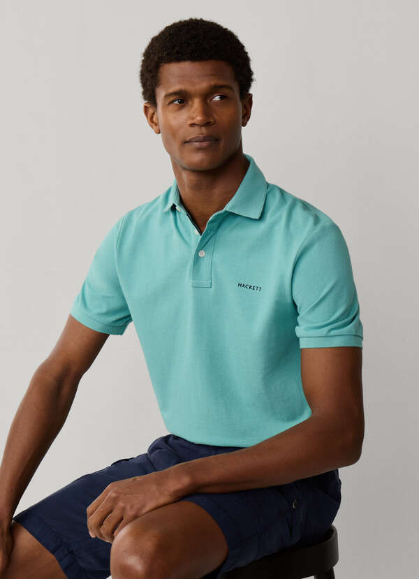 Classic Fit Short Sleeve Swim Trim Polo