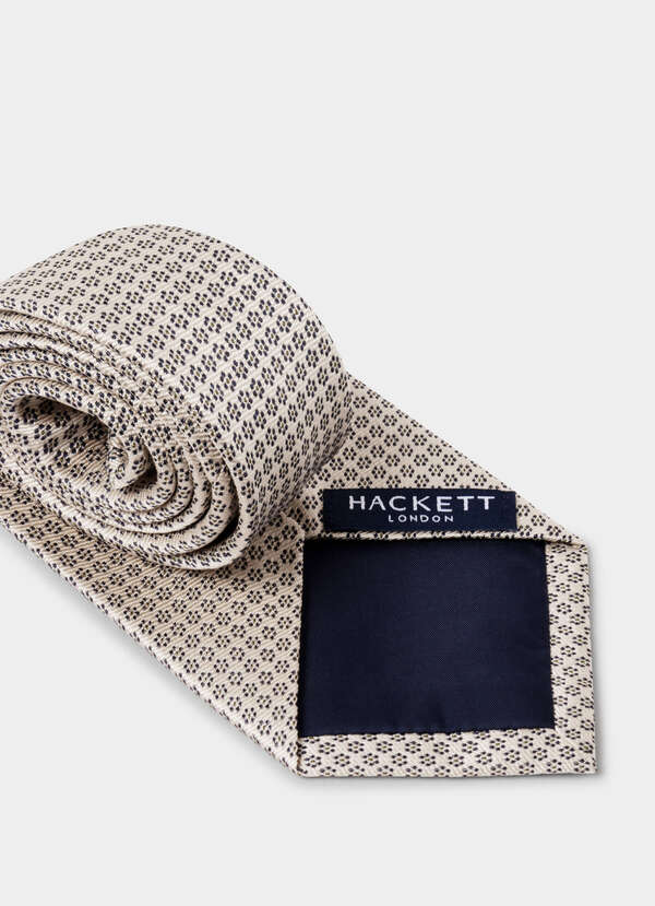 Silk Tiny Flower Tie - 2