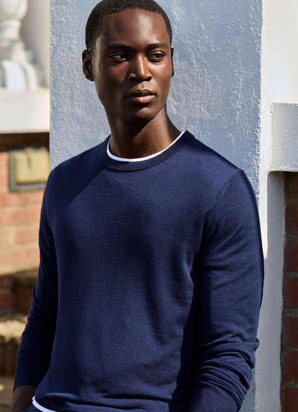 Merino Wool Crew-Neck Jumper