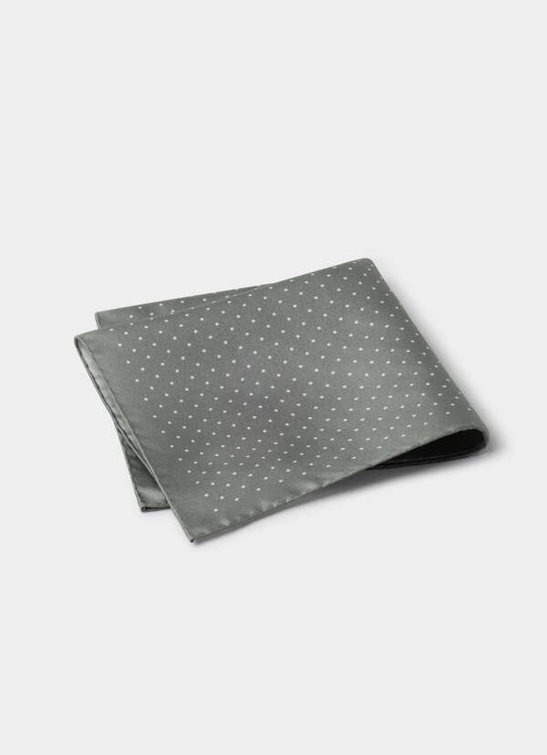 Mayfair Dot Silk Pocket Square Mayfair Dot Silk Pocket Square