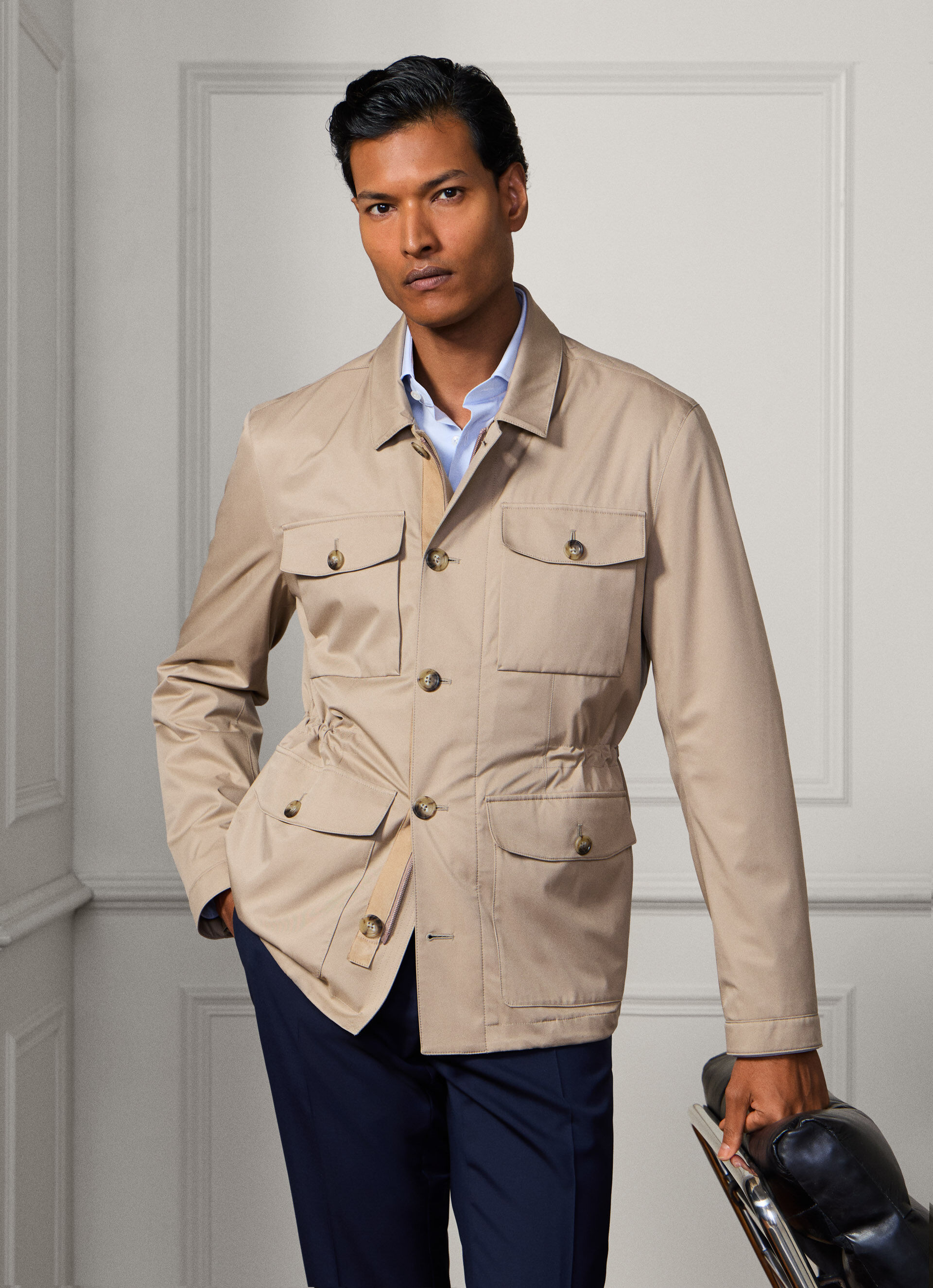 Water Repellant Field Jacket | Hackett London