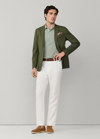 Slim Fit Kensington Linen Chino