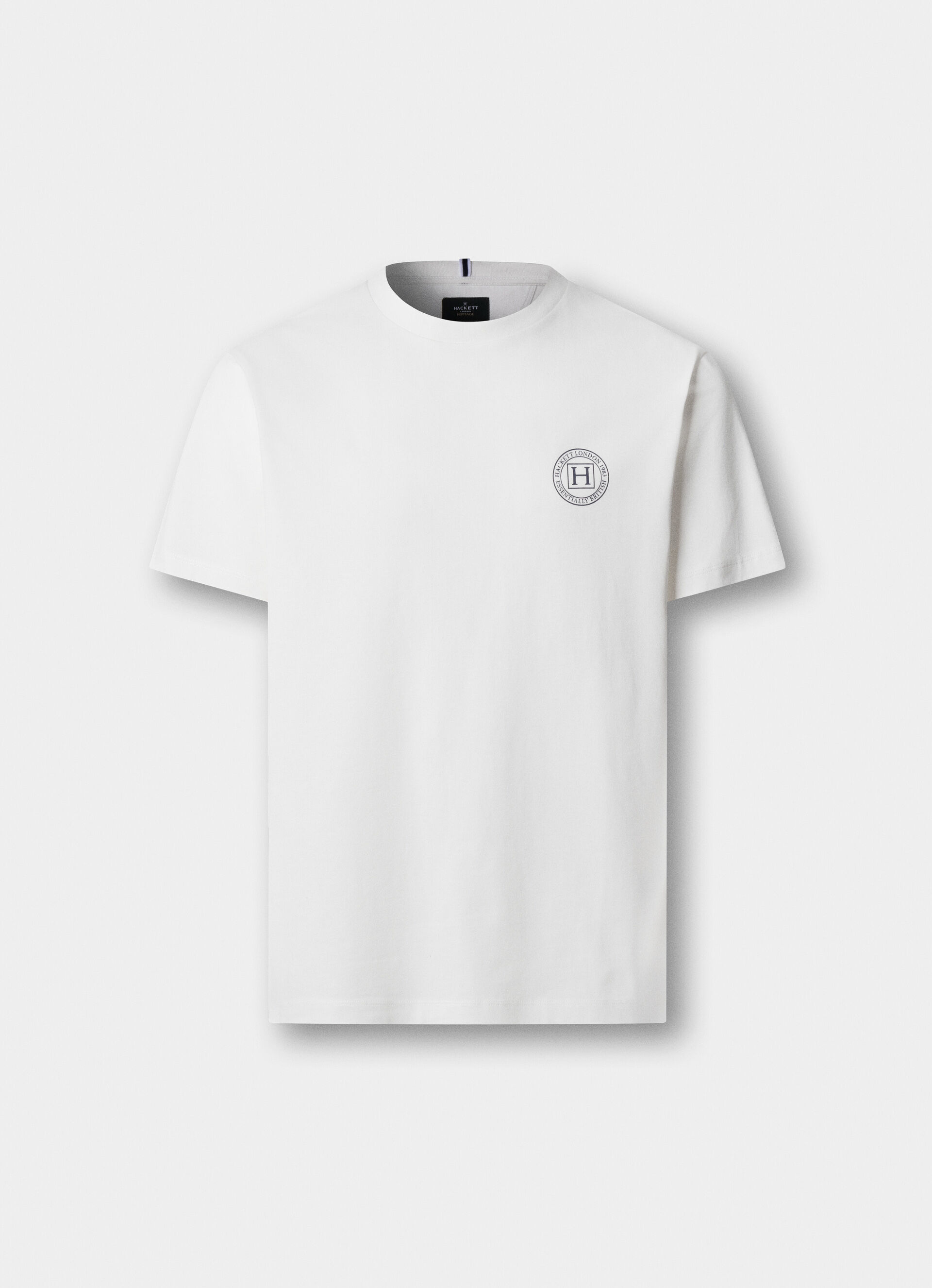 Classic Fit Branded H T-Shirt | Hackett London