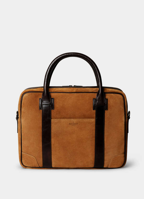 Suede Briefcase Suede Briefcase