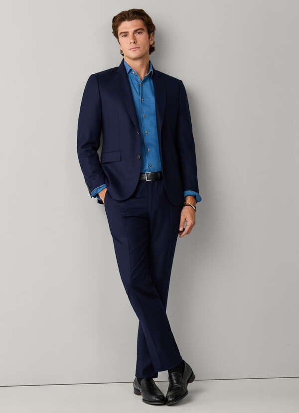Wool Flannel Suit - Woven in Italy Wool Flannel Suit - Woven in Italy