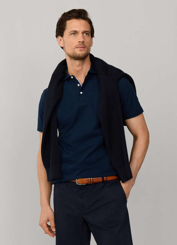 Classic Fit Short Sleeve Oxford Pique Polo