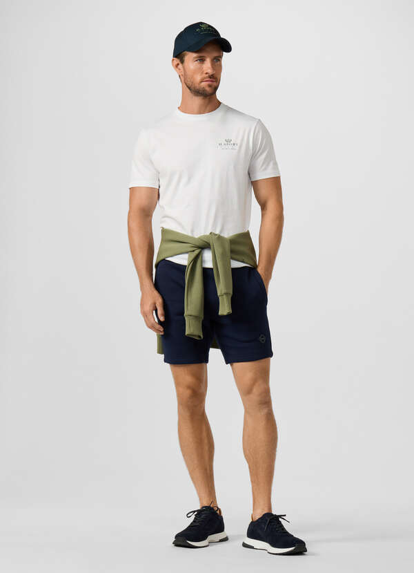 Luxe Branded Badge Short Sweat