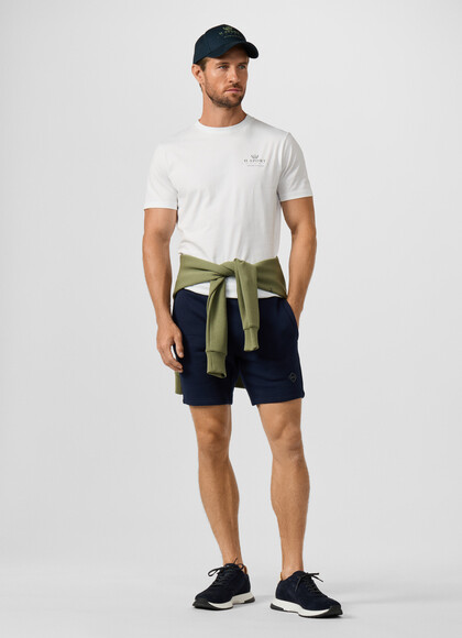 Luxe Branded Badge Short Sweat