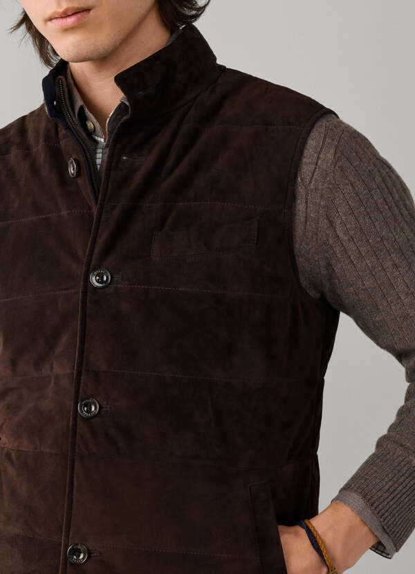 Suede Reversible Gilet - 2 Suede Reversible Gilet - 2