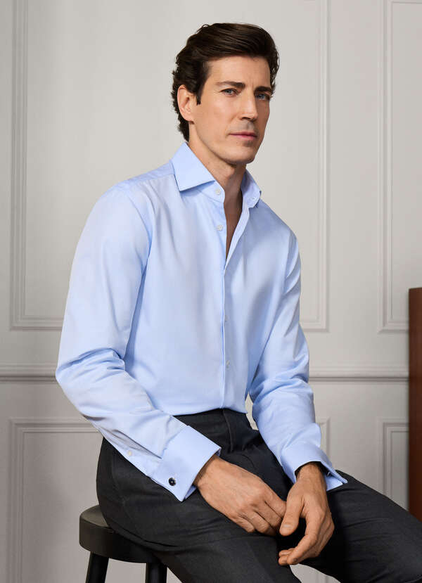Tailored Fit Formal Twill Shirt Tailored Fit Formal Twill Shirt