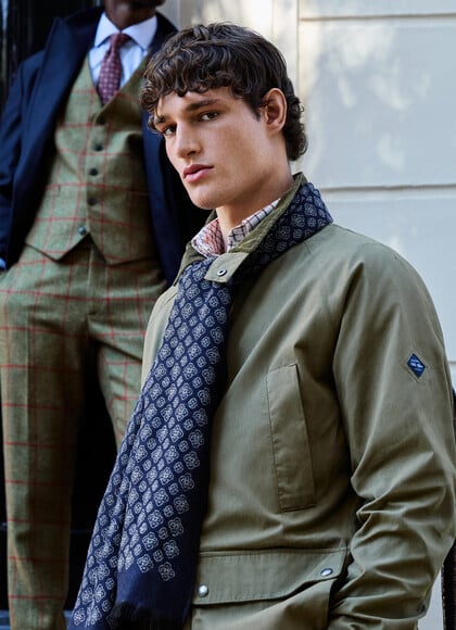 Cotton Blend Field Jacket