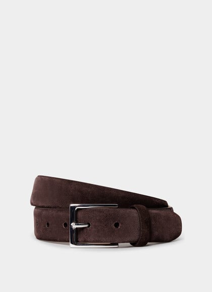 Suede Feather Edge Belt
