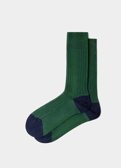 Mercerised Cotton Sock Short