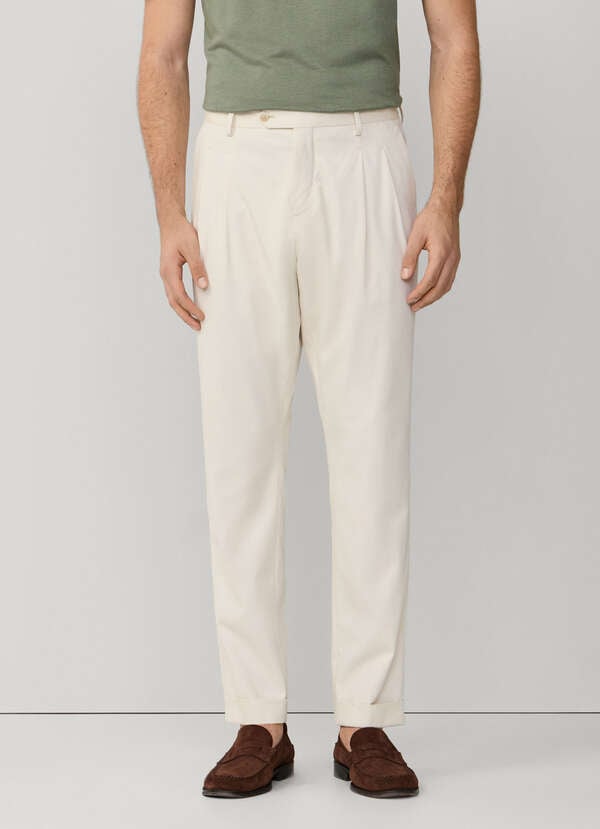 Regular Fit Double Pleat Chino - 2 Regular Fit Double Pleat Chino - 2