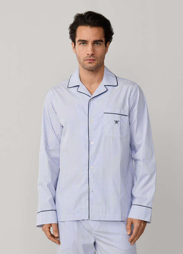 Striped Woven Pyjama Set - 2 Striped Woven Pyjama Set - 2