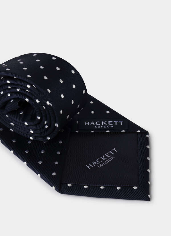 Mayfair Dot Silk Twill Tie - 2