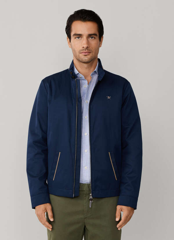 Cotton Blend Harrington Jacket - 2 Cotton Blend Harrington Jacket - 2