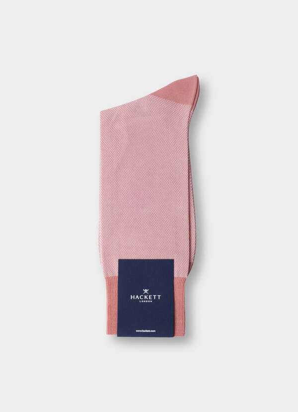 Mercerised Cotton Birdseye Socks - 2