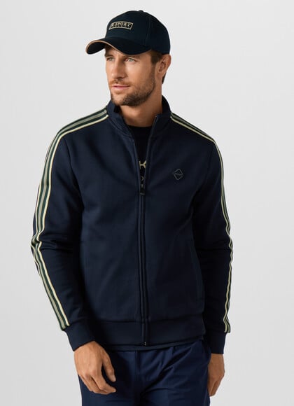 Members Track Full Zip Sweat