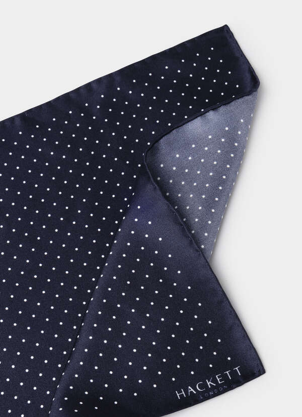 Mayfair Dot Silk Pocket Square - 2 Mayfair Dot Silk Pocket Square - 2