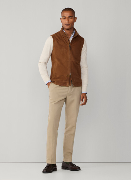 Slim Fit Kensington Linen Chino