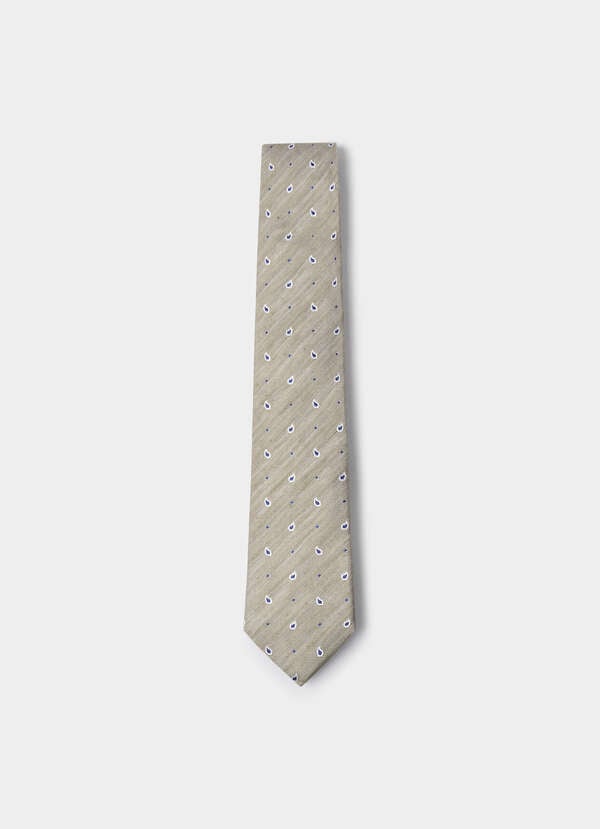Paisley Silk Linen Tie Paisley Silk Linen Tie