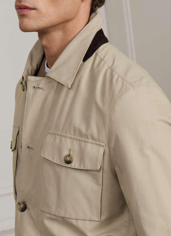 Cotton 4 Pocket Jacket - 2 Cotton 4 Pocket Jacket - 2