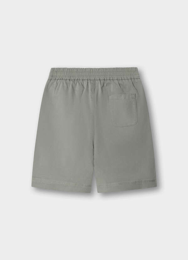 Classic Fit Washed Cargo Short - 2