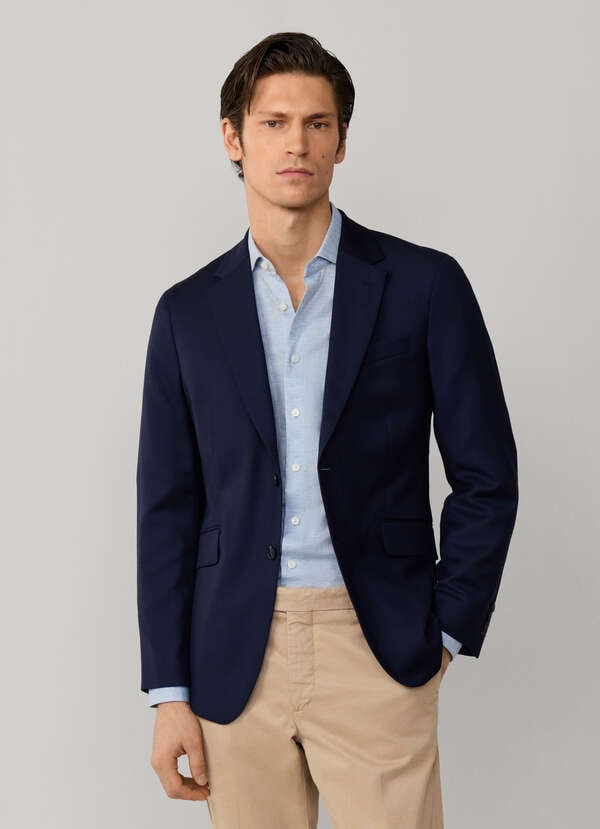 130s Wool Hopsack Blazer - 2