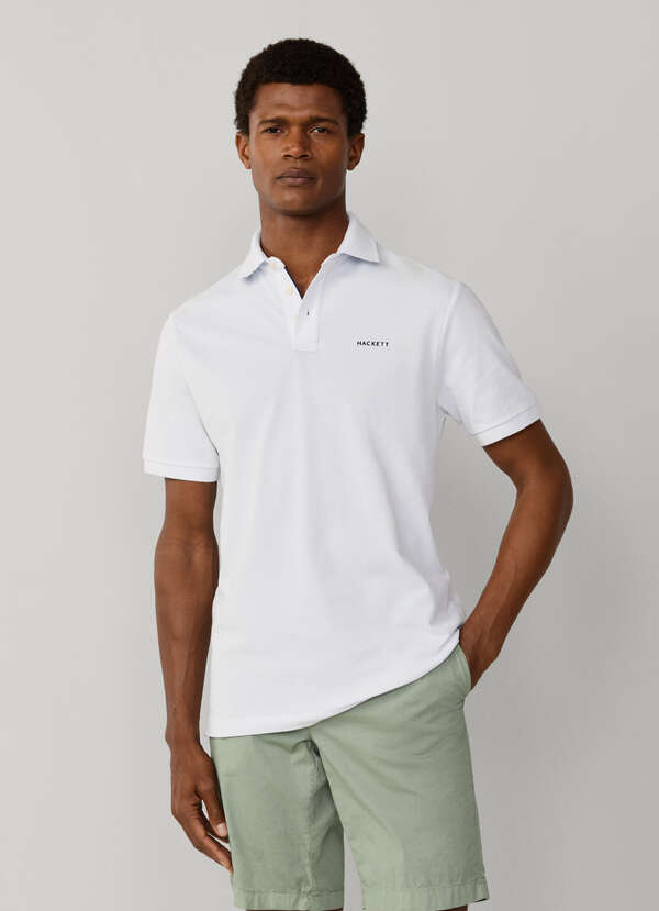 Classic Fit Short Sleeve Swim Trim Polo - 2