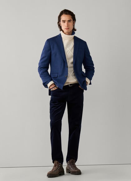 Regular Fit 5 Pocket Corduroy Trouser