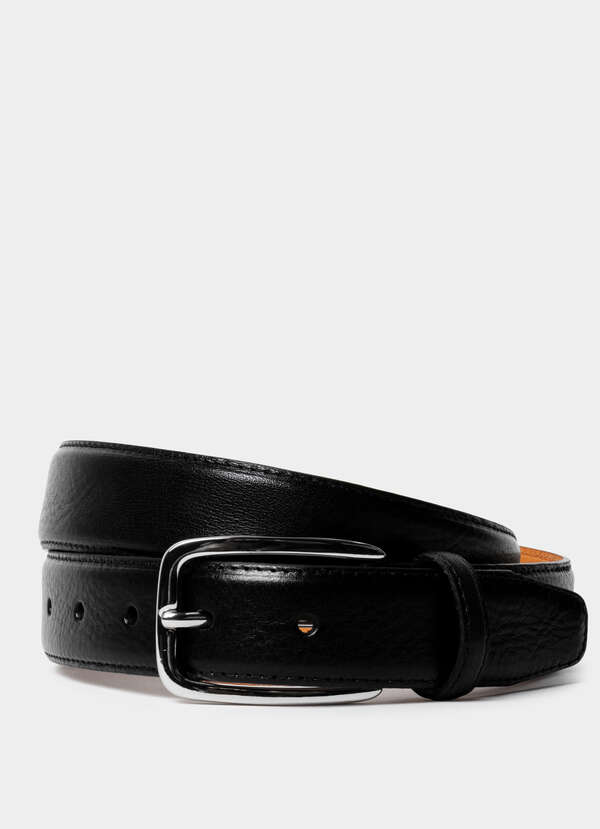 Formal Leather Dress Belt