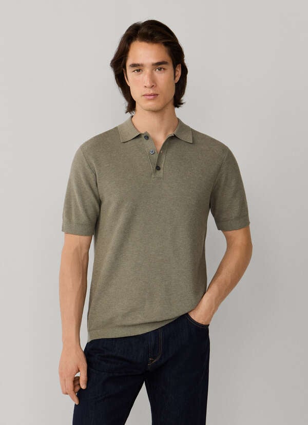 Classic Fit Short Sleeve Knit Polo - 2 Classic Fit Short Sleeve Knit Polo - 2