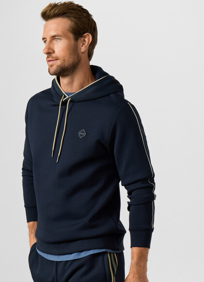 Branded Badge Hooded Sweat