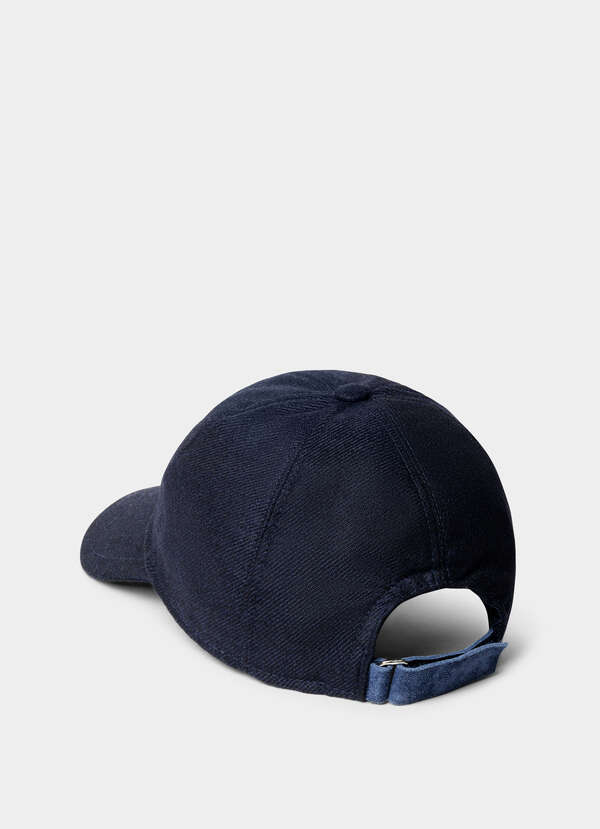 Loro Piana Wool-Cashmere Twill Cap - 2