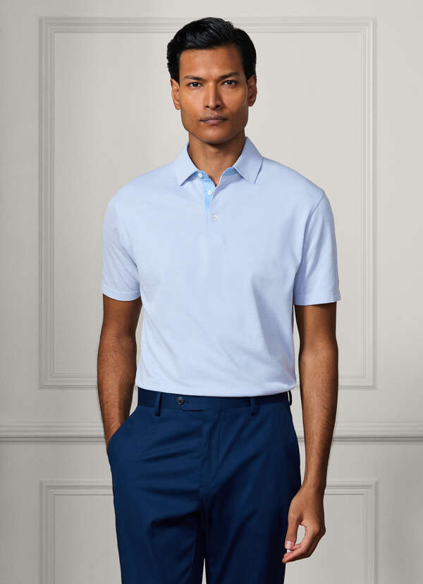Classic Fit Cotton Silk Short Sleeve Polo - 2