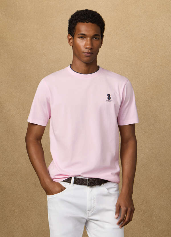 Classic Fit Short Sleeve Number T-Shirt