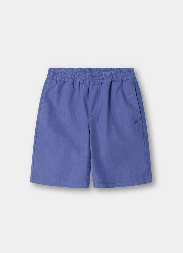 Classic Fit Linen Cotton Short Classic Fit Linen Cotton Short