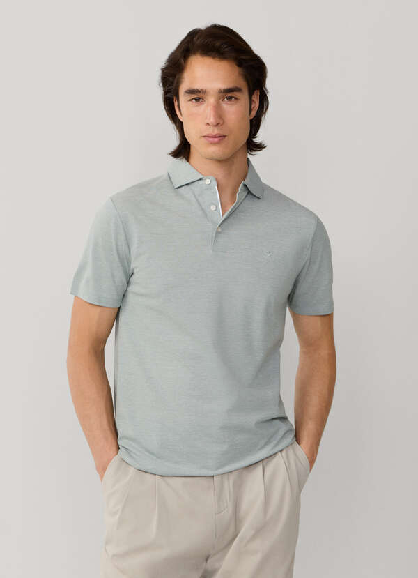 Classic Fit Short Sleeve Oxford Pique Polo - 2 Classic Fit Short Sleeve Oxford Pique Polo - 2