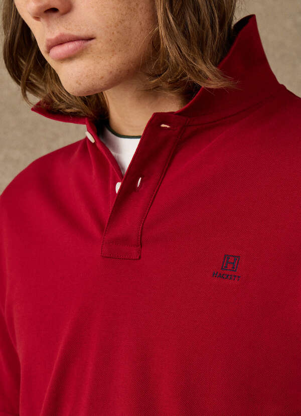 Classic Fit Short Sleeve Branded Polo - 2