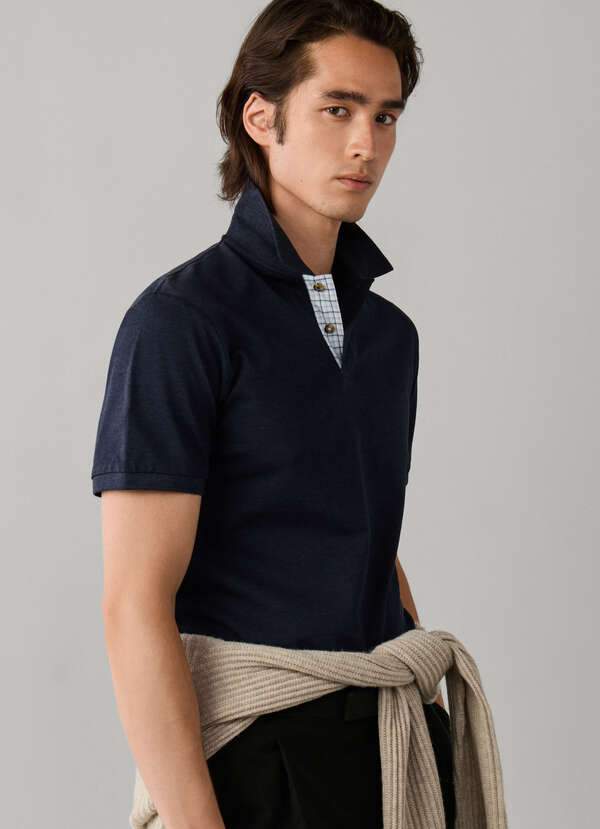Classic Fit Short Sleeve Mercerised Polo