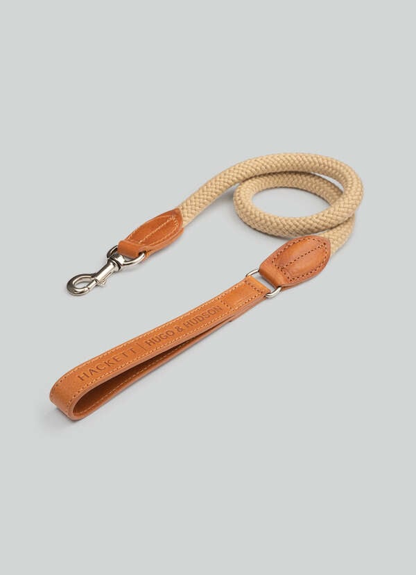 Rope and Leather Dog Lead - 2
