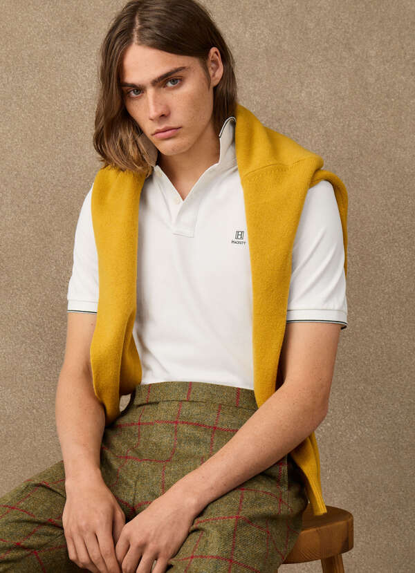 Classic Fit Short Sleeve Tipped Polo