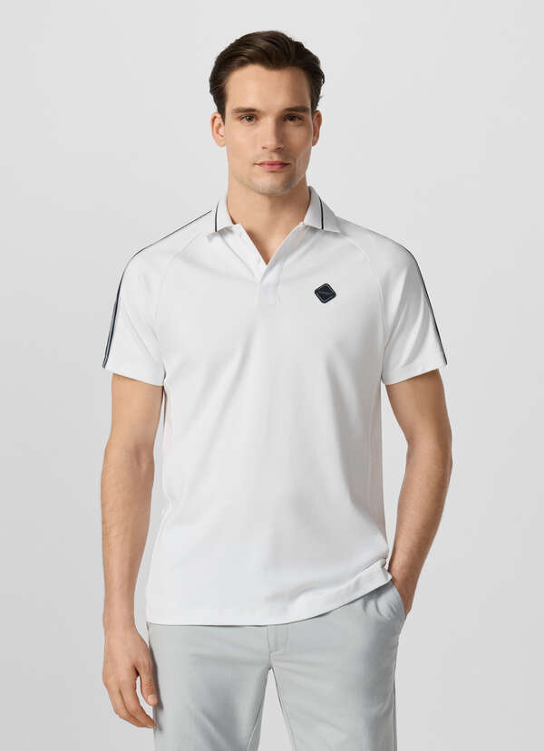 Classic Fit Short Sleeve Tape Polo - 2