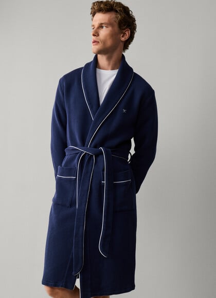 Pure Cotton Waffle Robe
