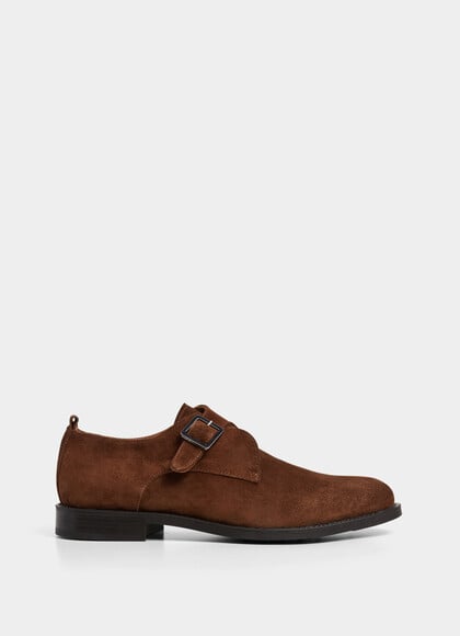 Hampton Suede Monk Shoe