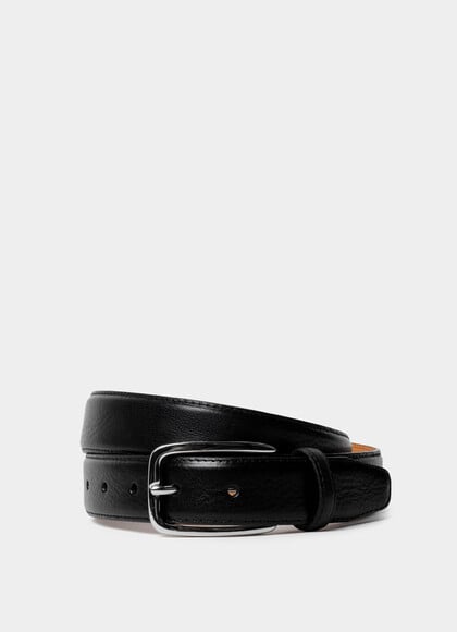 Formal Leather Dress Belt