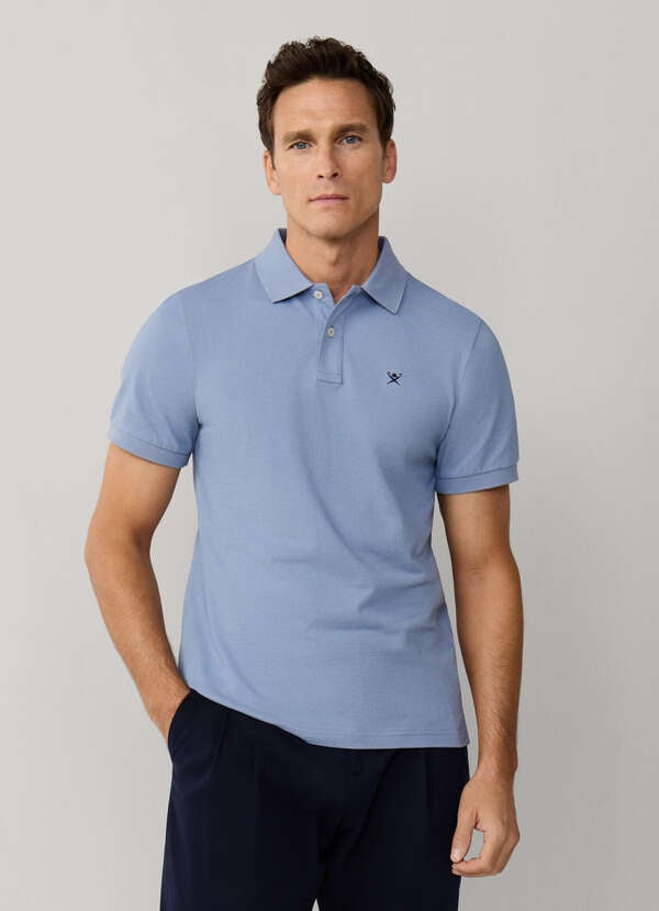 Slim Fit Short Sleeve Logo Pique Polo - 2 Slim Fit Short Sleeve Logo Pique Polo - 2