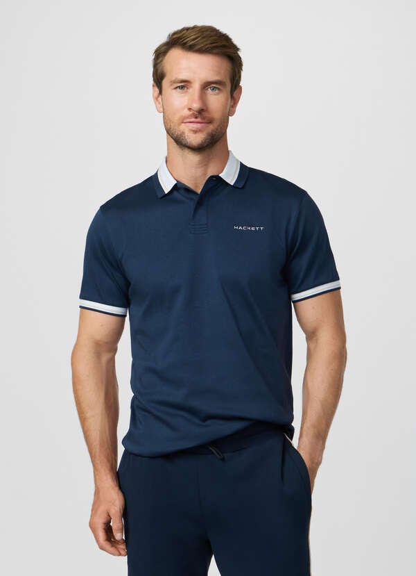 Classic Fit Short Sleeve Club Collar Polo Classic Fit Short Sleeve Club Collar Polo