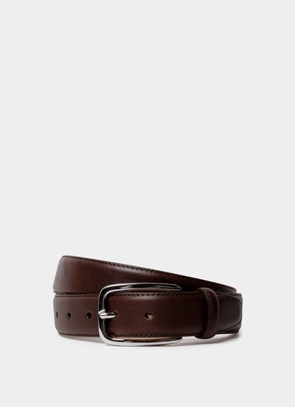 Formal Leather Dress Belt